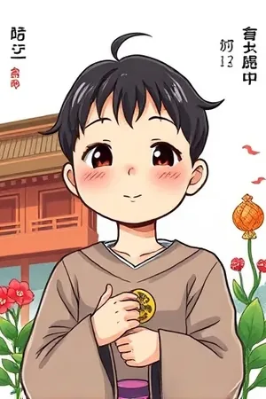 《星轨裁缝》奇幻连载封面，少女执针立于浮空城